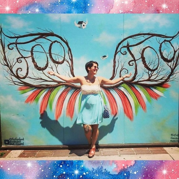 Mint Strapless Dress - Picture 2 of 2